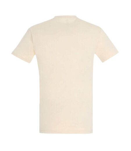 SOLS Mens Imperial Heavyweight Short Sleeve T-Shirt (Cream)