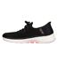 Baskets Go Walk Femme Noir Rose Vif Skechers-2