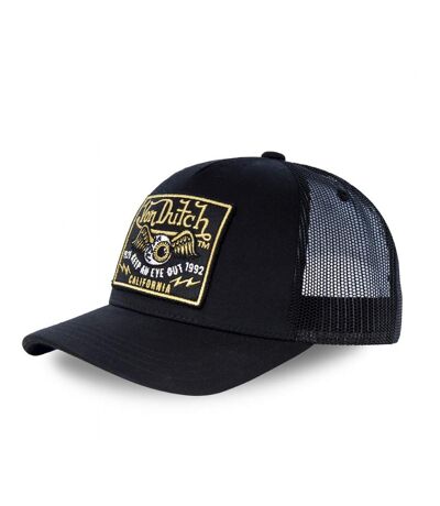 Casquette Von Dutch baseball filet Black Eye Noir