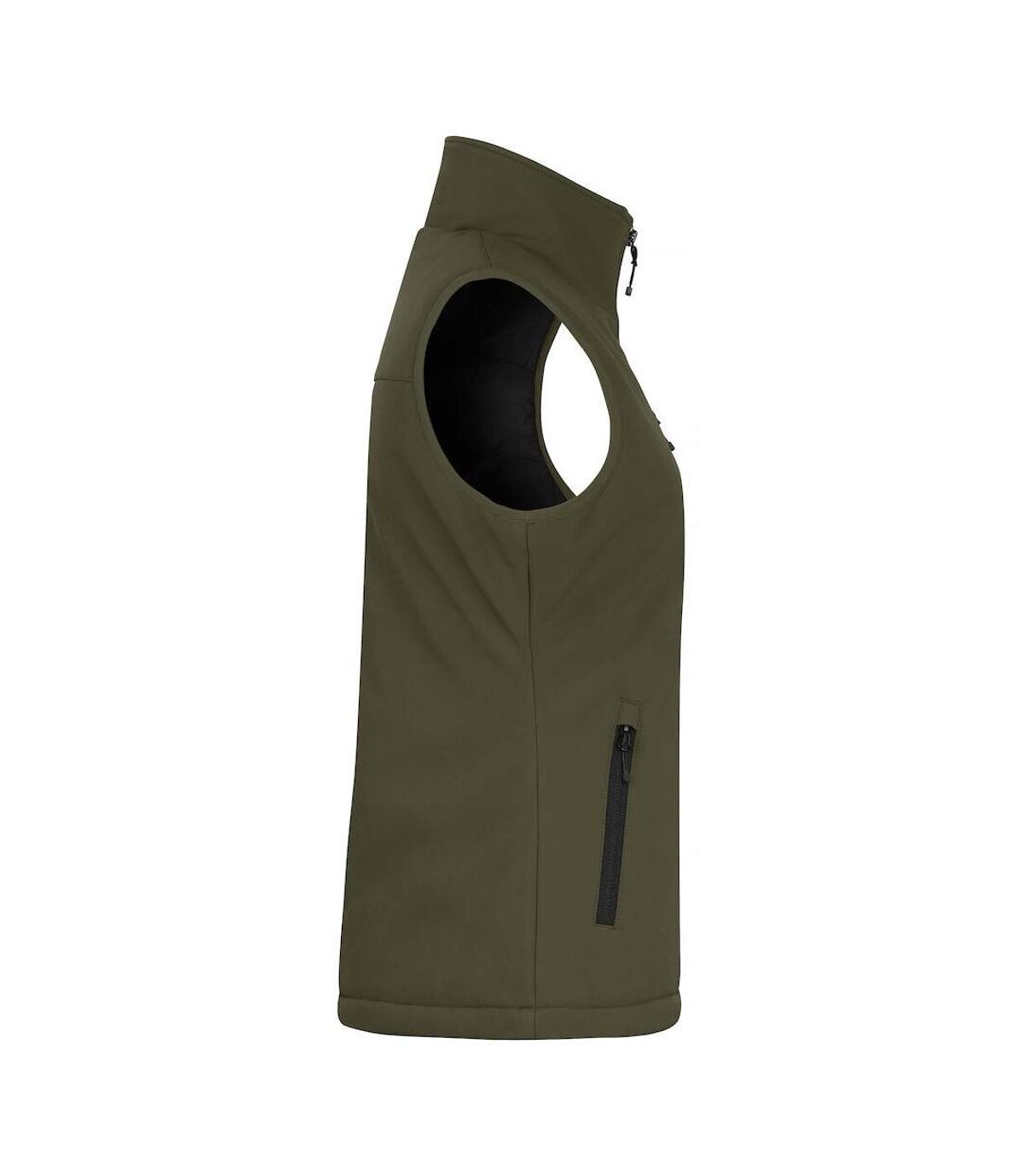 Clique Womens/Ladies Softshell Panels Vest (Fog Green)