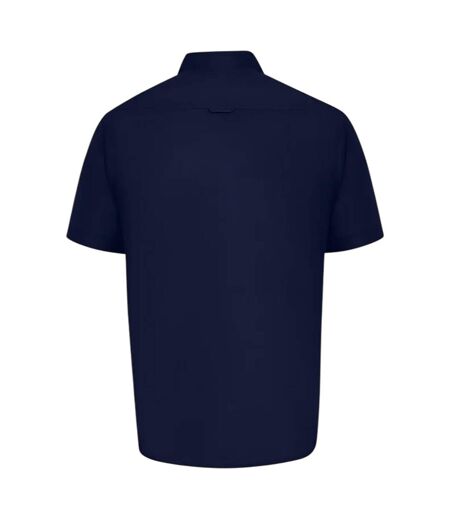 Mens James D555 Oxford Kingsize Tall Shirt Navy Duke
