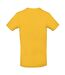 Tee-shirt B&c Mens #e190 Jaune Foncé B And C-2