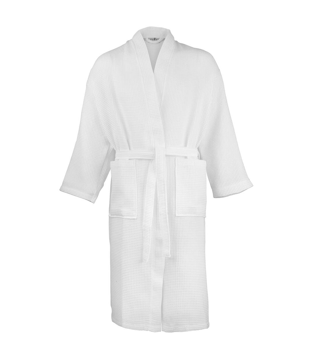 Peignoir de bain blanc Towel City-1