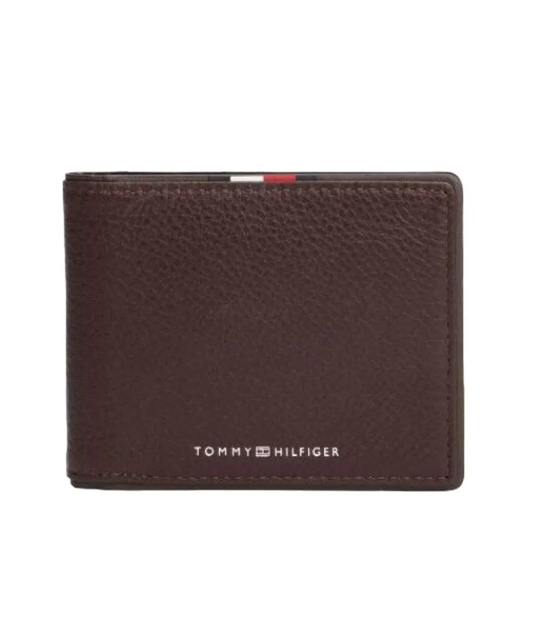 Portefeuille marron homme tommy hilfiger am0am13739-1