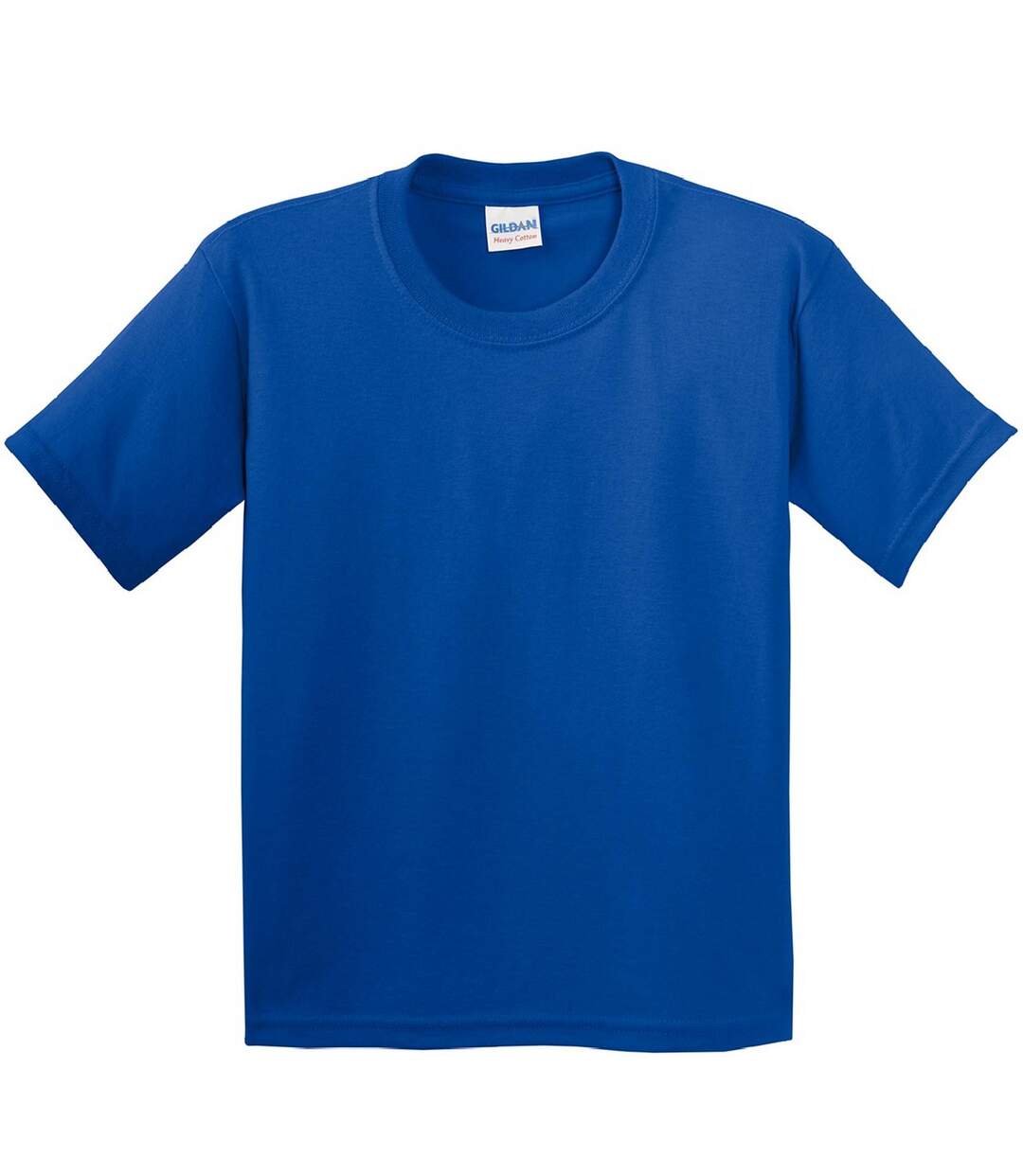 Youth Unisex Heavy Cotton T-shirt Royal Gildan-1