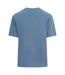 Womens/ladies Logo Oversized Boyfriend T-shirt Orion Blue Blank Essentials-2