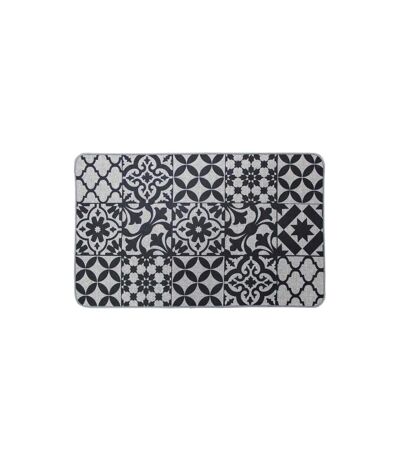 Tapis Tissé Imprimé Bizancia 45x75cm Gris