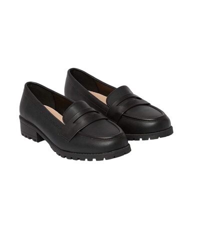 Mocassins penny leoni femme noir Dorothy Perkins