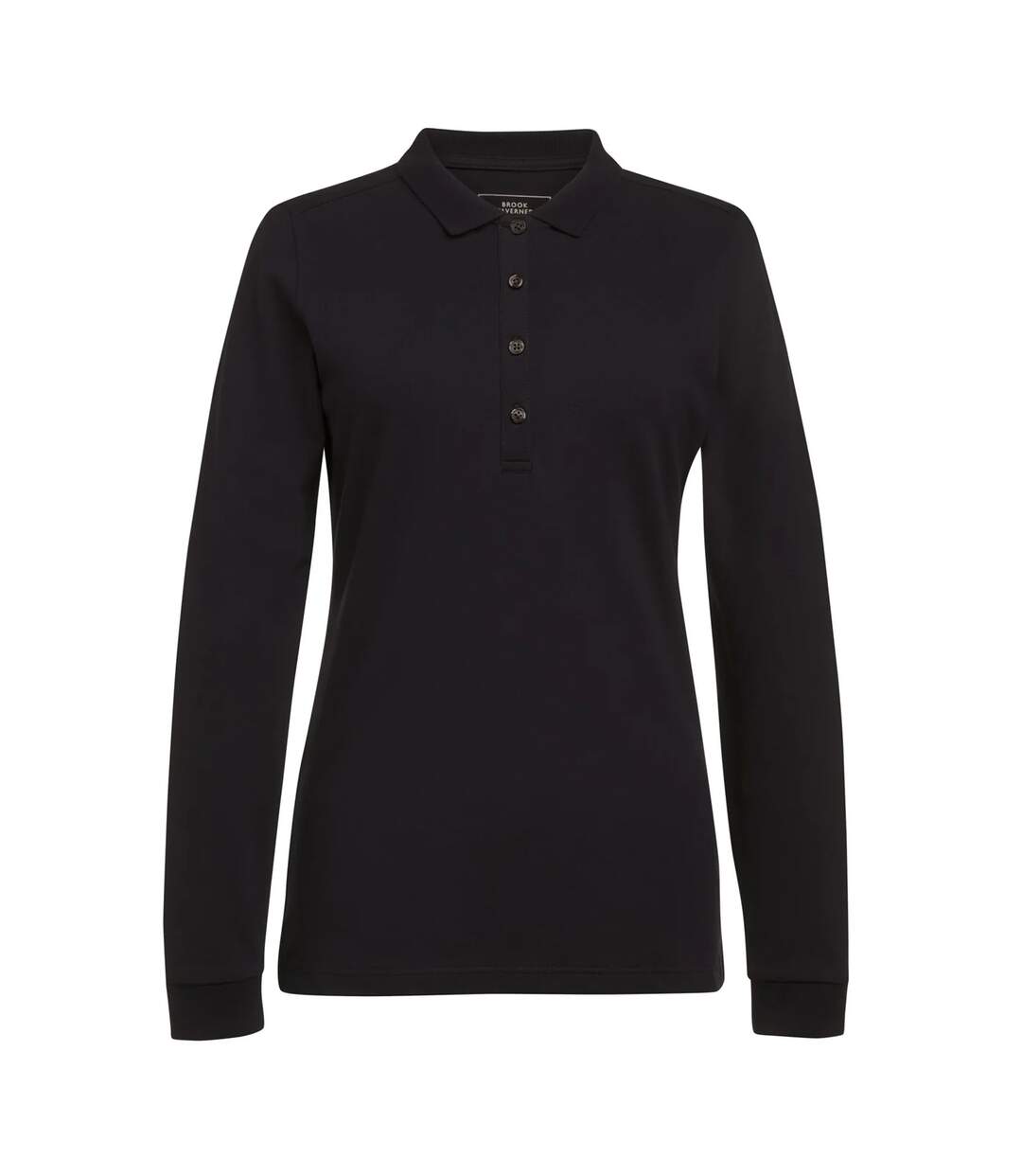 Polo anna femme noir Brook Taverner