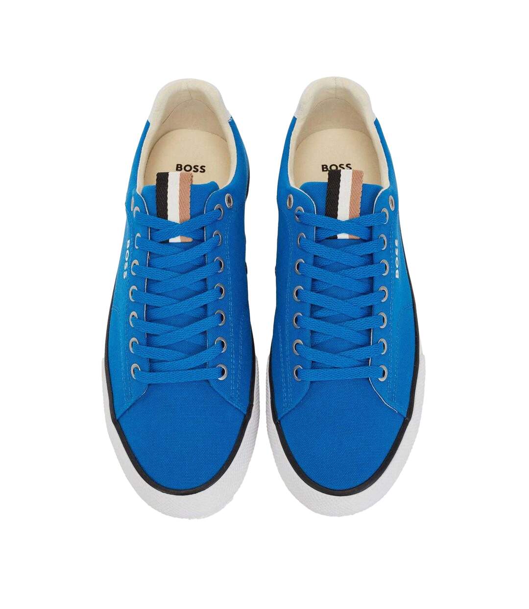 Baskets Aiden Homme Bleu Boss-4