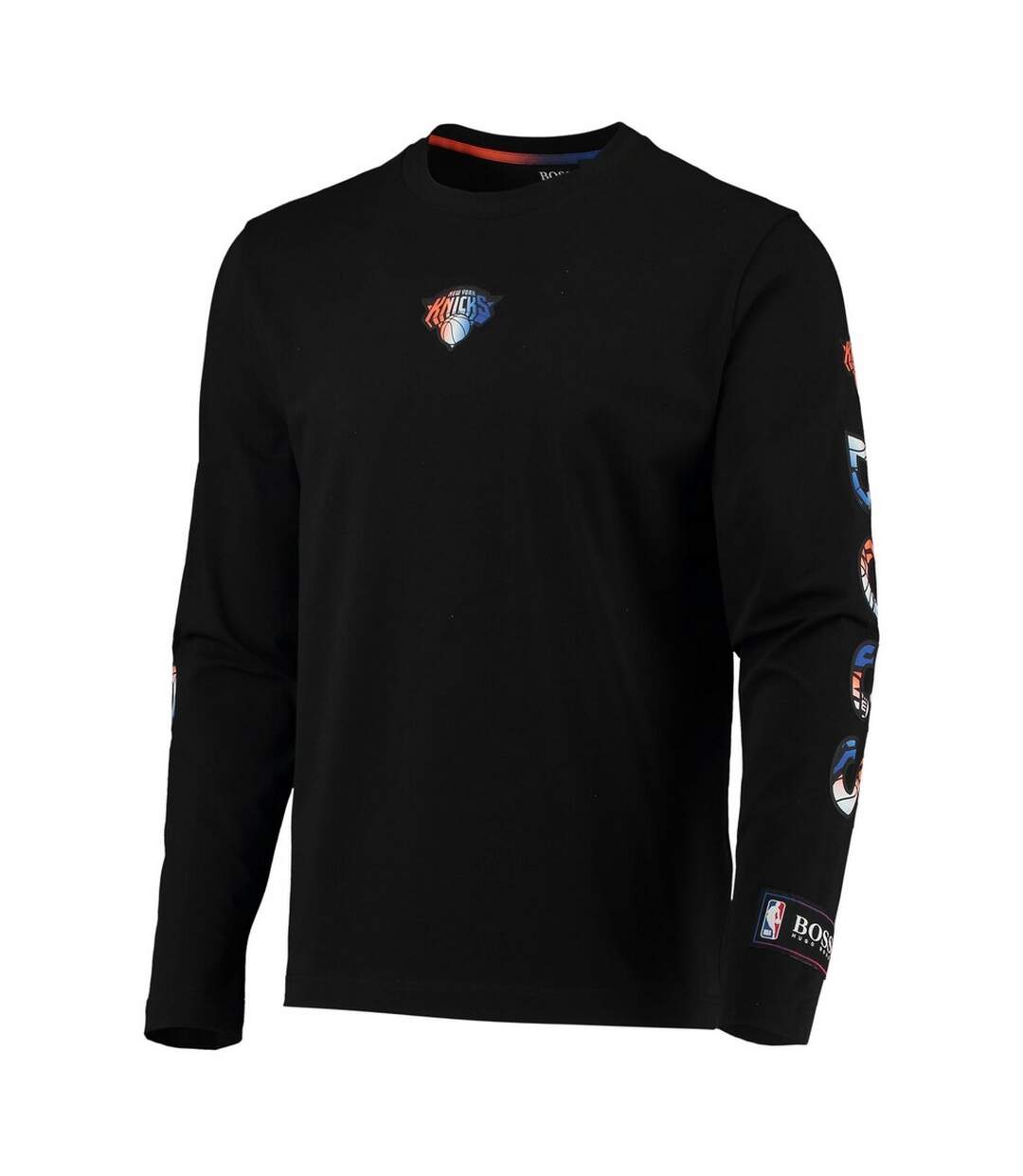T-shirt Manches Longues Threesixty Homme Noir Boss-2