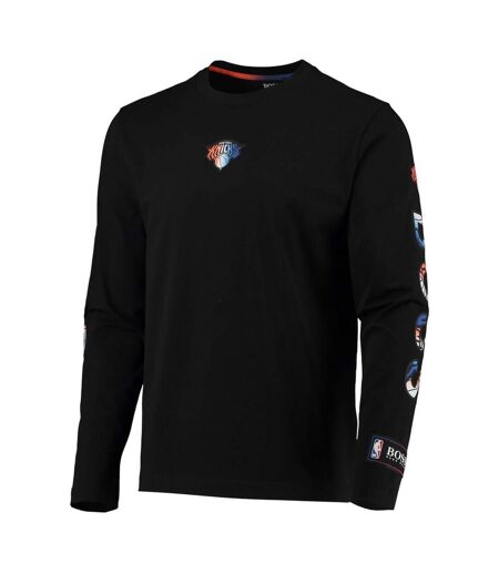 T-shirt Manches Longues Threesixty Homme Noir Boss
