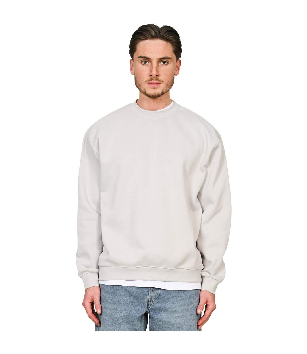Sweat Premium Adulte Gris Lunaire Casual Classics-1