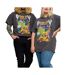 T-shirt Where Are You Adulte Charbon Scooby Doo-1