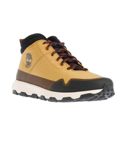 Mens winsor trail mid cut waterproof boots wheat Timberland