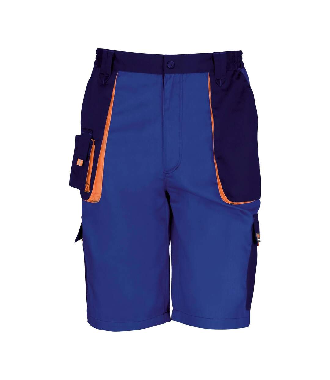 Short À Poches Adulte Bleu Roi Bleu Marine Orange WORK-GUARD By Result-2