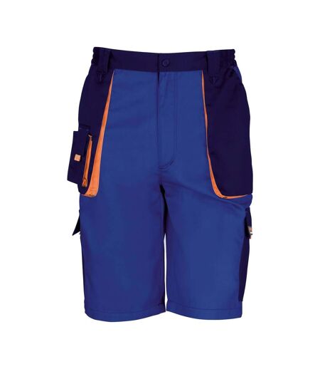 Short À Poches Adulte Bleu Roi Bleu Marine Orange WORK-GUARD By Result