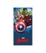 Marvel Avengers - Serviette de plage (Bleu / Multicolore) - UTAG3160