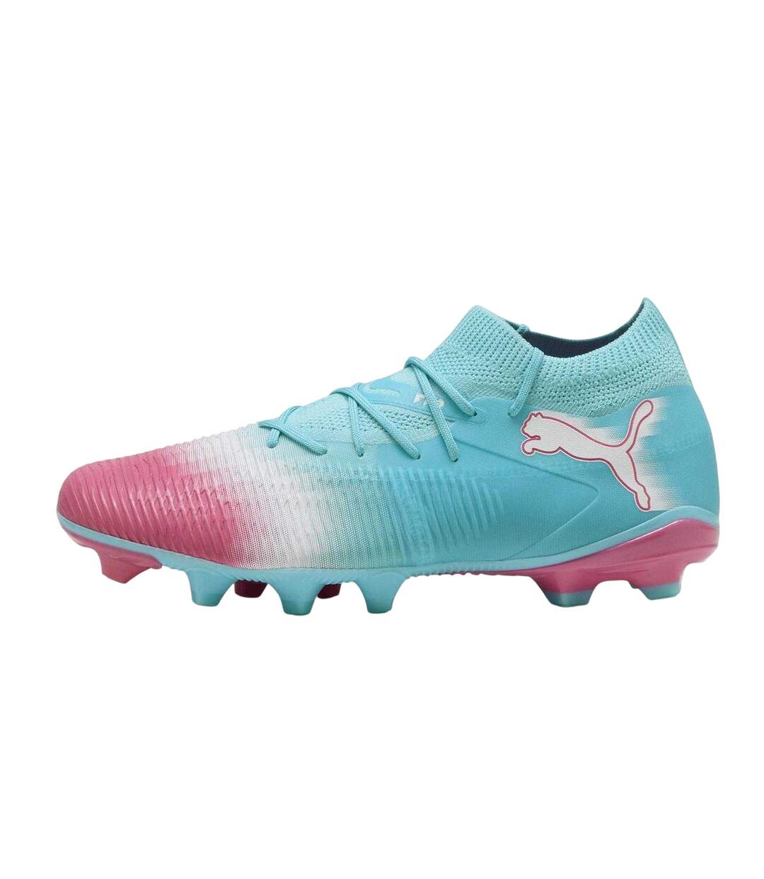 Mens Future 8 Match Firm Ground Football Boots Blue White Puma-2