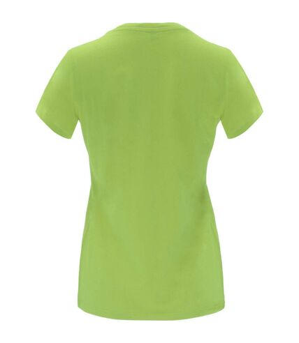 T-shirt capri femme vert kaki vif Roly Roly