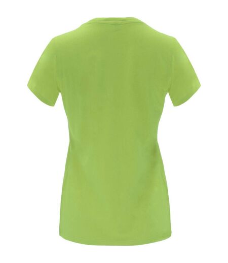 T-shirt capri femme vert kaki vif Roly