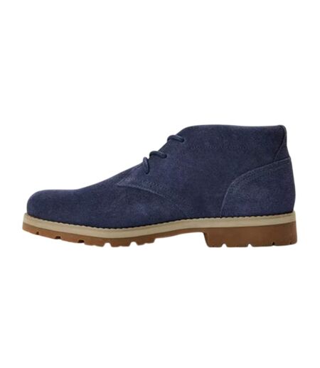 Mens Suede Waterproof Chukka Boots Navy Timberland