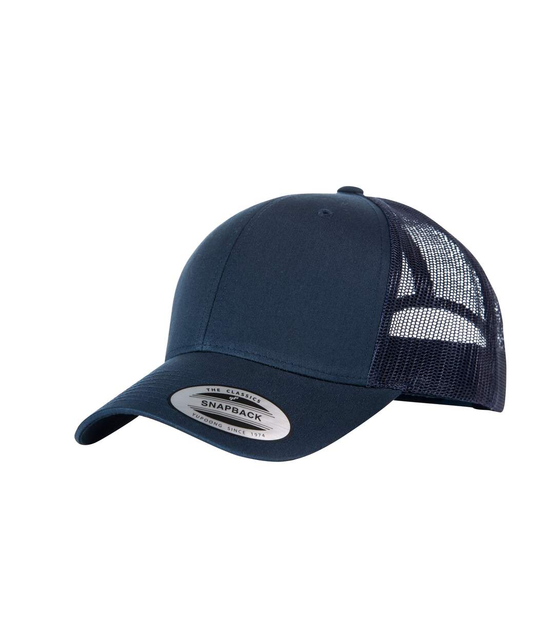 Casquette adulte unisexe bleu marine Yupoong-1