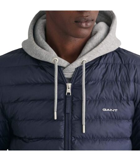 Mens Light Padded Bomber Jacket Blue Gant