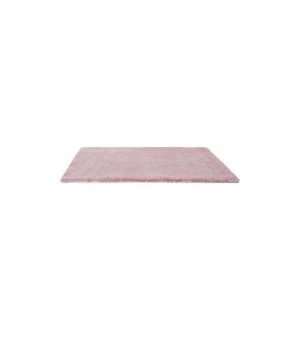 Tapis Imitation Fourrure Fin 60x110cm Rose