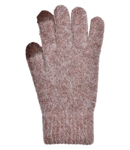 Gants Femme INFINITF 0675 ANGORA MARRON