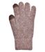 Gants Femme INFINITF 0675 ANGORA MARRON-3