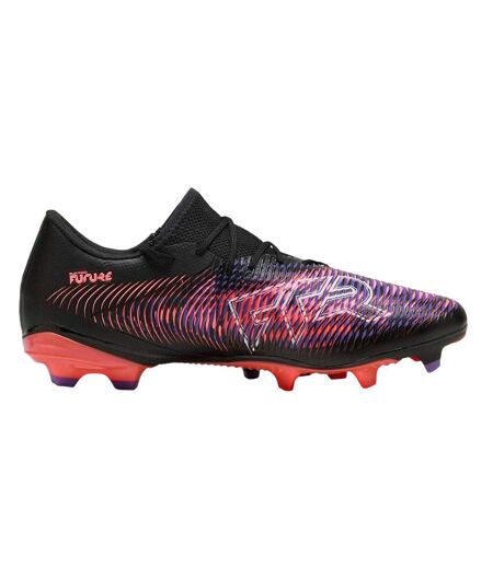 Mens Future 8 Match Firm Ground Football Boots Black Purple Puma