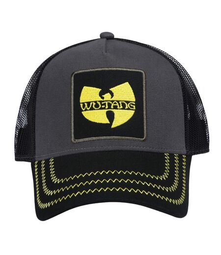 Wu-tang Clan Trucker Cap Grey Black Amplified