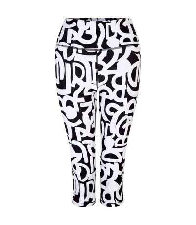 Legging ¾ Influential Femme Noir Blanc Dare 2B