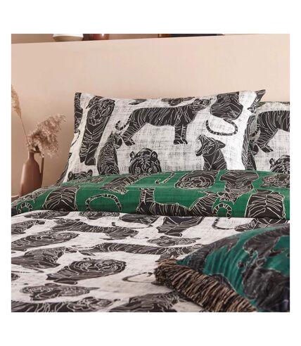 Parure de lit vert jungle Furn