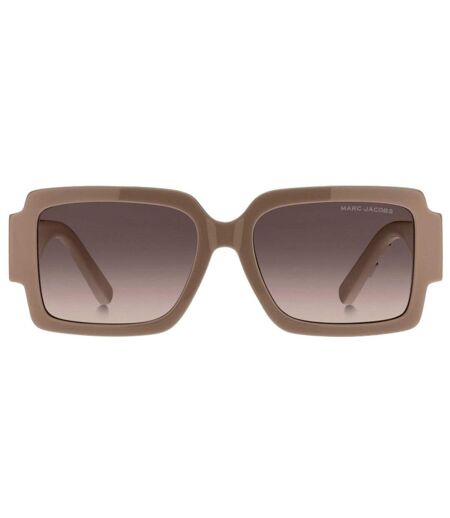 Lunettes De Soleil Motif/style Marque Sur Branches Femme Taille Unique Marron Marc Jacobs