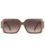 Lunettes De Soleil Motif/style Marque Sur Branches Femme Taille Unique Marron Marc Jacobs-1