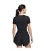 Womens/ladies Dri-fit Slim Crop T-shirt Black Nike-3