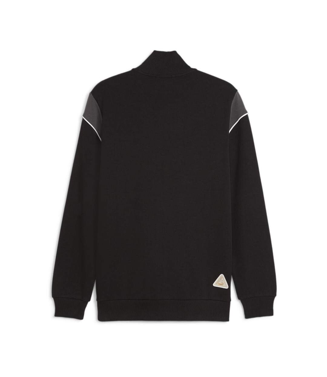 Borussia dortmund veste de survêtement noir homme puma-2