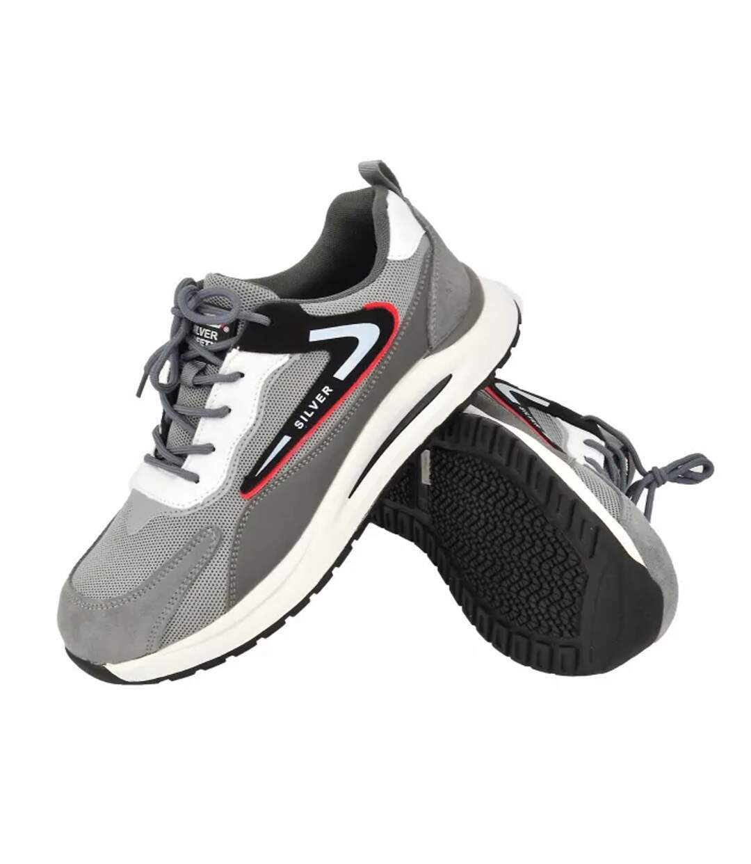 Chaussures De Sécurité Adulte Gris Blanc AW Tools-4