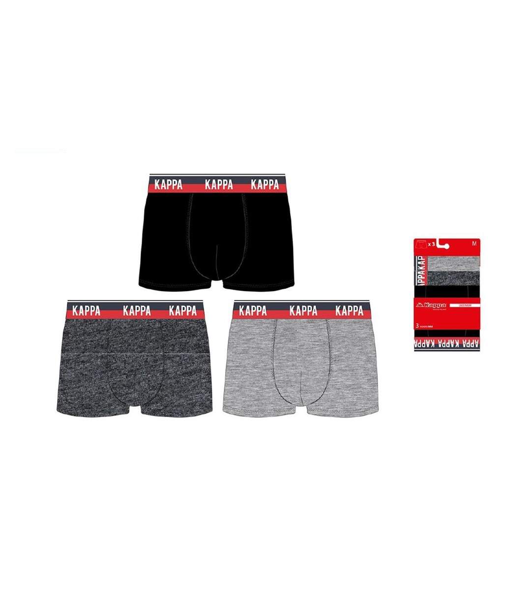 Boxer homme KAPPA Pack de 6 Boxers 0990