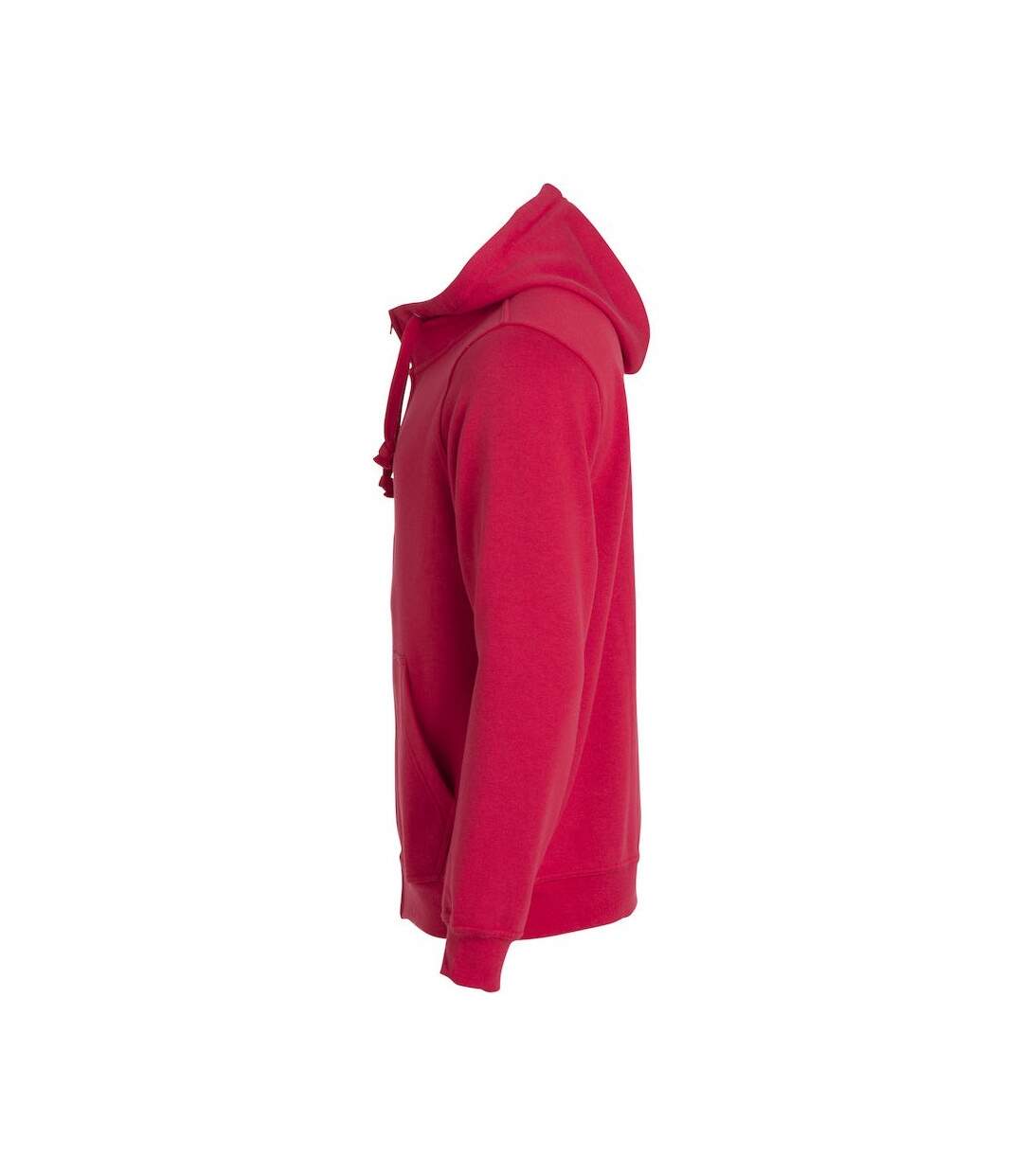 Veste à capuche basic homme rouge Clique-3