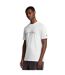T-shirt Motif Graphique Established Homme Blanc Lyle & Scott-1