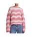 Pull en Maille Rose Femme PIECES Knit - L