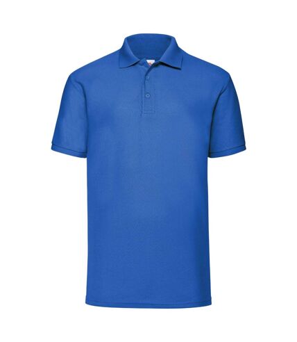 Jerzees Colours Mens Ultimate Cotton Short Sleeve Polo Shirt (Bright Royal)