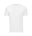 Unisex Adult Essential Organic Cotton T-shirt White Mantis-1