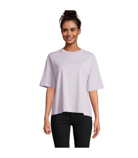 SOLS Womens/Ladies Boxy Oversized T-Shirt (Lilac)