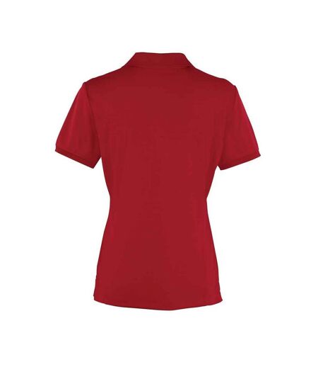 Polo Femme Bordeaux Premier