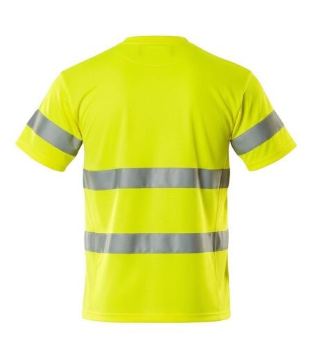 T-shirt Safe Classic Homme Jaune Fluo Mascot