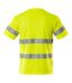 T-shirt Safe Classic Homme Jaune Fluo Mascot-2
